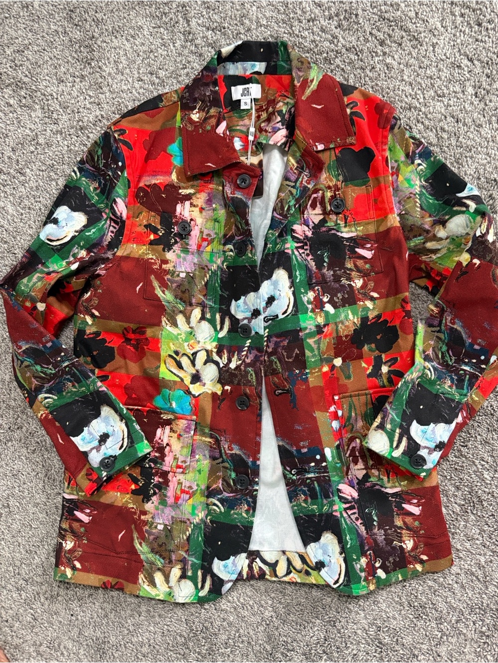JCRT. Artisan Floral. Men's Size Small
